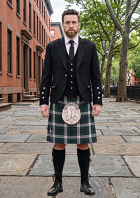 Traditional_Black_Watch_Dress_tartan_Kilt_and_Argyle_Jacket_Kilt_Outfit_front_image