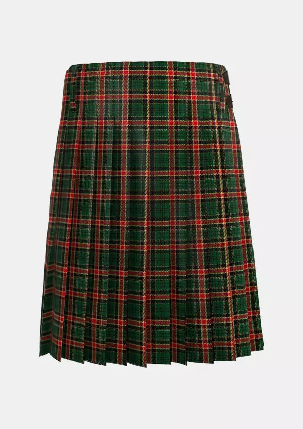 Traditional_Blackburn_Appalachian_Hunting_Tartan_kilt_back_image_with_pleated_design_and_adjustable_buckles_for_men