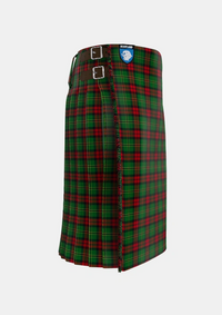 Traditional_Blackstock_Hunting_Tartan_1120_kilt_right_image_with_pleated_design_and_adjustable_buckles_for_men