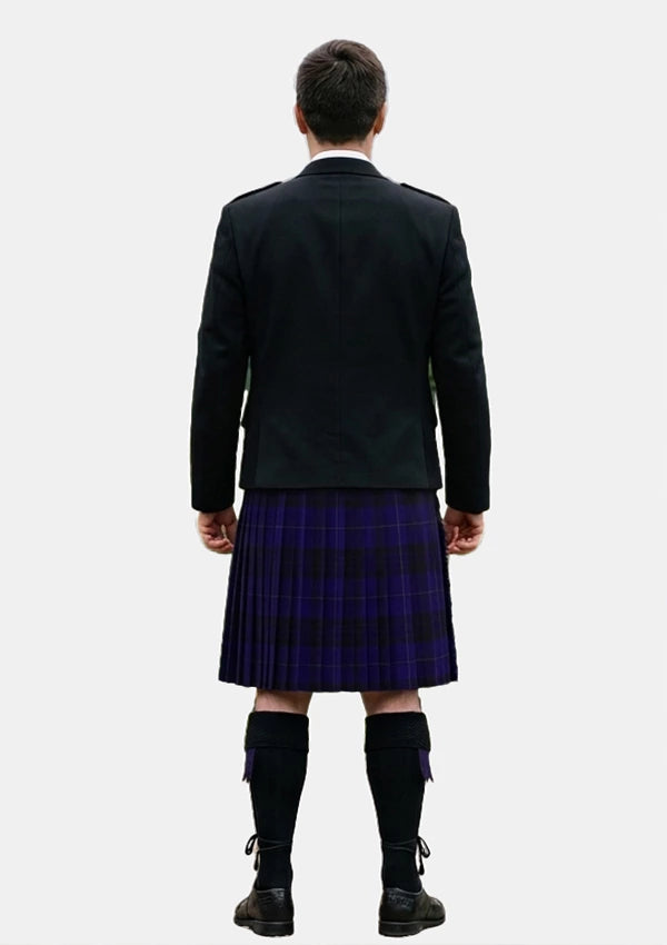 Traditional_Blue_Spirit_tartan_7001_Kilt_and_Argyle_Jacket_Kilt_Outfits_back_image