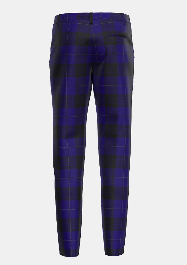 Blue Spirit Tartan Trouser