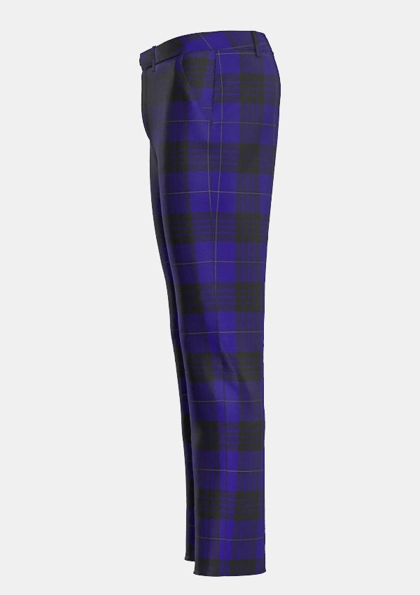 Blue Spirit Tartan Trouser
