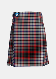 Traditional_Border_Bell_Tartan_kilt_front_image_with_pleated_design_and_adjustable_buckles_for_men