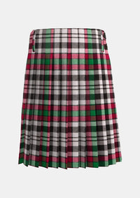 Traditional_Borthwick_Dress_tartan_back_image_with_pleated_design_and_adjustable_buckles_for_men