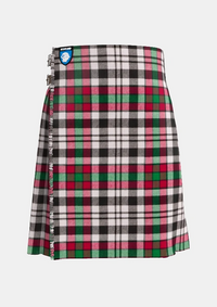 Traditional_Borthwick_Dress_tartan_front_image_with_pleated_design_and_adjustable_buckles_for_men