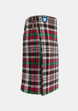 Traditional_Borthwick_Dress_tartan_right_image_with_pleated_design_and_adjustable_buckles_for_men