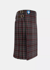 Traditional_Borthwick_Tartan_816_kilt_right_image_with_pleated_design_and_adjustable_buckles_for_men