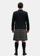 Traditional_Bowie_Lochcarron_Tartan_435_Kilt_and_Argyle_Jacket_Kilt_Outfits_back_image