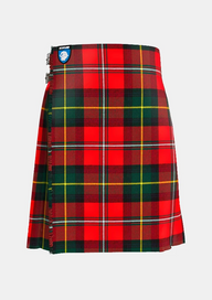 Traditional_Boyd_tartan_front_image_with_pleated_design_and_adjustable_buckles_for_men