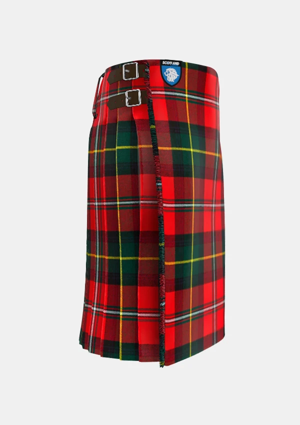 Traditional_Boyd_tartan_right_image_with_pleated_design_and_adjustable_buckles_for_men