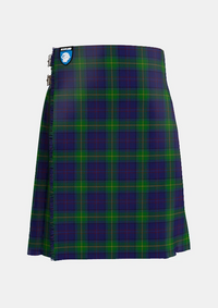 Traditional_Boyle_Tartan_kilt_front_image_with_pleated_design_and_adjustable_buckles_for_men