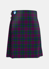 Traditional_Braid_Tartan_kilt_front_image_with_pleated_design_and_adjustable_buckles_for_men
