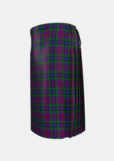Traditional_Braid_Tartan_kilt_left_image_with_pleated_design_and_adjustable_buckles_for_men