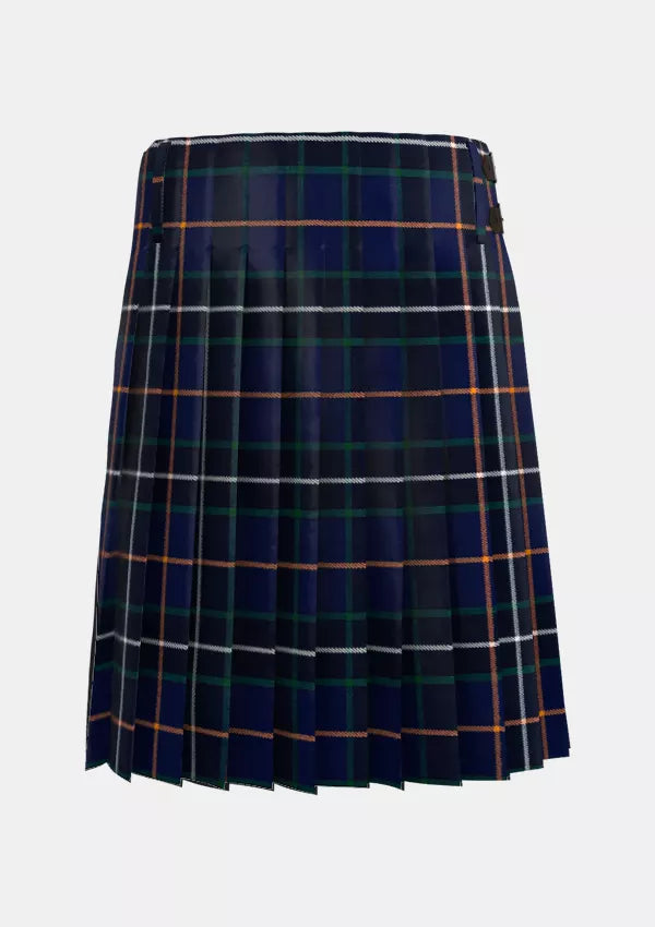 Traditional_Bro_Kerne_Tartan_kilt_back_image_with_pleated_design_and_adjustable_buckles_for_men