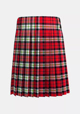 Traditional_Bro_Sant_Malou_Tartan_kilt_back_image_with_pleated_design_and_adjustable_buckles_for_men