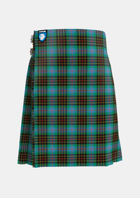 Traditional_Brodie_Ancient_Hunting_Tartan_kilt_front_image_with_pleated_design_and_adjustable_buckles_for_men