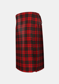 Traditional_Brodie_Clan_Tartan_1193_kilt_left_image_with_pleated_design_and_adjustable_buckles_for_men