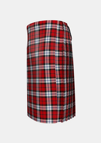 Traditional_Brodie_Dress_Tartan_6283_kilt_left_image_with_pleated_design_and_adjustable_buckles_for_men