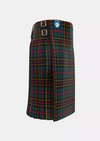 Traditional_Brodie_Hunting_Ancient_Tartan_kilt_right_image_with_pleated_design_and_adjustable_buckles_for_men