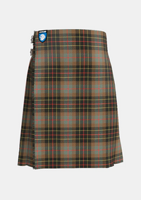 Traditional_Brodie_Hunting_Weathered_Tartan_kilt_front_image_with_pleated_design_and_adjustable_buckles_for_men