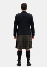 Traditional_Brown_Watch_Tartan_Kilt_and_Argyle_Jacket_Kilt_Outfits_back_image