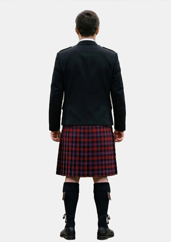 Traditional_Brown_tartan_432_Kilt_and_Argyle_Jacket_Kilt_Outfits_back_image