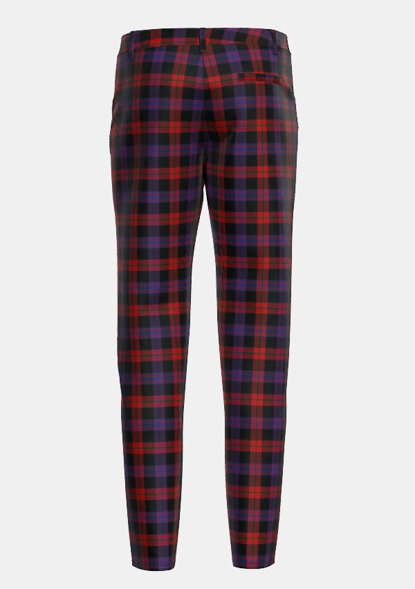 Brown Tartan Trouser