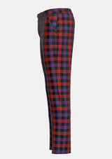Brown Tartan Trouser