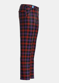 Brown Tartan Trouser