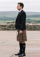 Traditional_Bruce_of_Kinnaird_Tartan_Kilt_and_Argyle_Jacket_Kilt_Outfit_left_image