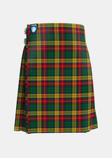 Traditional_Buchanan_1850_Official_Tartan_151_kilt_front_image_with_pleated_design_and_adjustable_buckles_for_men