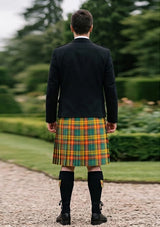 Traditional_Buchanan_Ancient_tartan_151_Kilt_and_Argyle_Jacket_Kilt_Outfit_back_image