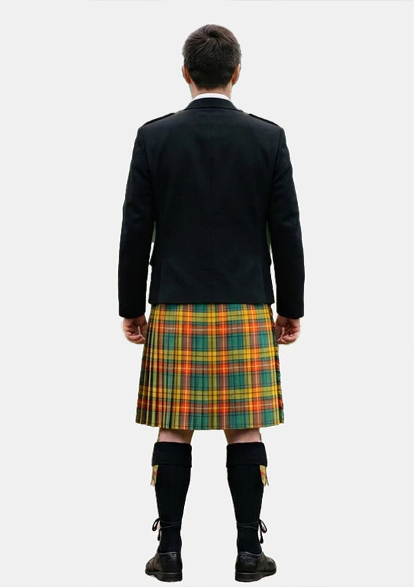 Traditional_Buchanan_Ancient_tartan_151_Kilt_and_Argyle_Jacket_Kilt_Outfits_back_image