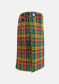 Traditional_Buchanan_Ancient_tartan_right_image_with_pleated_design_and_adjustable_buckles_for_men