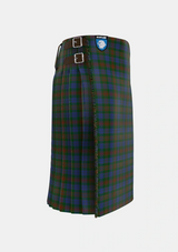 Traditional_Buchanan_Hunting_Official_Tartan_604_kilt_right_image_with_pleated_design_and_adjustable_buckles_for_men