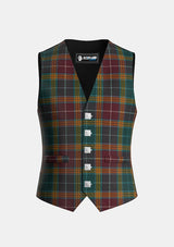 Traditional_Buchanan_Muted_Tartan_Waistcoat_front_image