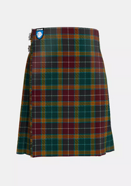 Traditional_Buchanan_Muted_Tartan_kilt_front_image_with_pleated_design_and_adjustable_buckles_for_men