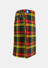 Traditional_Buchanan_tartan_right_image_with_pleated_design_and_adjustable_buckles_for_men