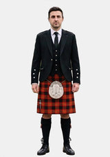 Traditional_Burke_Kevin_Tartan_10418_Kilt_and_Argyle_Jacket_Kilt_Outfits_front_image