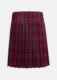 Traditional_Burnett_of_Leys_Hunting_Tartan_1657_kilt_back_image_with_pleated_design_and_adjustable_buckles_for_men
