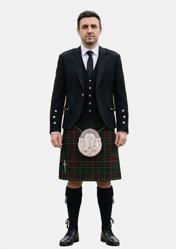 Traditional_Burns_Heritage_Tartan_4515_Kilt_and_Argyle_Jacket_Kilt_Outfits_front_image