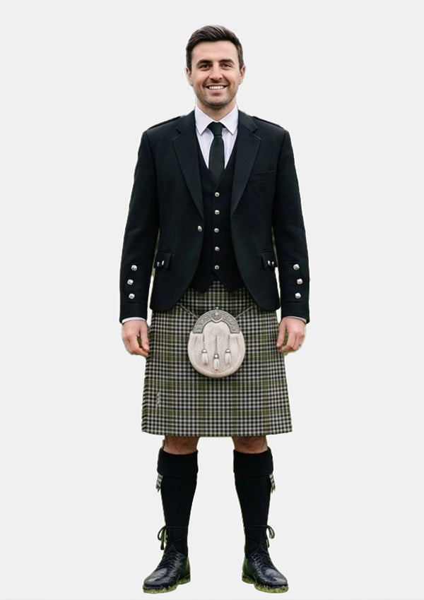 Traditional_Burns_tartan_1736_Kilt_and_Argyle_Jacket_Kilt_Outfits_front_image