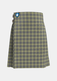Traditional_Cairngorm_Tartan_kilt_1314_front_image_with_pleated_design_and_adjustable_buckles_for_men