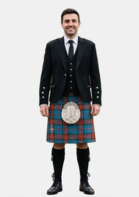Traditional_Caledonia_Tartan_1356_Kilt_and_Argyle_Jacket_Kilt_Outfits_front_image