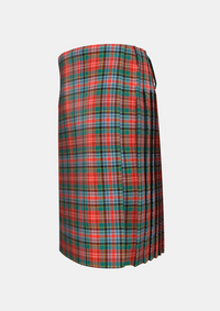 Traditional_Caledonia_Tartan_kilt_1356_left_image_with_pleated_design_and_adjustable_buckles_for_men