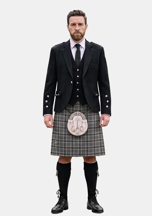 Traditional_Caledonian_Bloom_Tartan_11810_Kilt_and_Argyle_Jacket_Kilt_Outfits_front_image