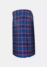 Traditional_Caledonian_Club_Tartan_10687_kilt_left_image_with_pleated_design_and_adjustable_buckles_for_men