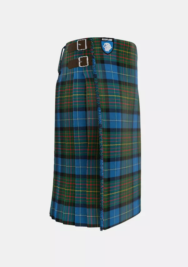Traditional_California_Tartan_kilt_right_image_with_pleated_design_and_adjustable_buckles_for_men