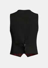 Traditional_Cameron_Black_Red_Tartan_1186_Waistcoat_back_image