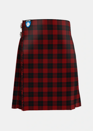 Traditional_Cameron_Black_Red_Tartan_1186_kilt_front_image_with_pleated_design_and_adjustable_buckles_for_men